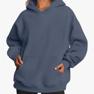 Cozy Women's Slate Blue Hoodie